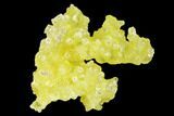 Lemon-Yellow Brucite - Balochistan, Pakistan #155208-1
